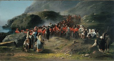 Aspromonte, 29 augustus door Michele Cammarano