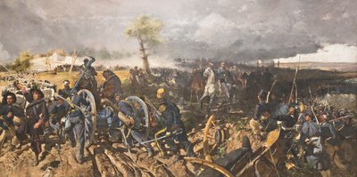 De slag bij San Martino door Michele Cammarano
