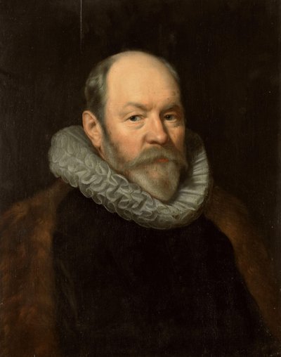 Portret van Paulus Cornelisz van Beresteyn (1548-1625) door Michiel Jansz van Mierevelt (workshop of)