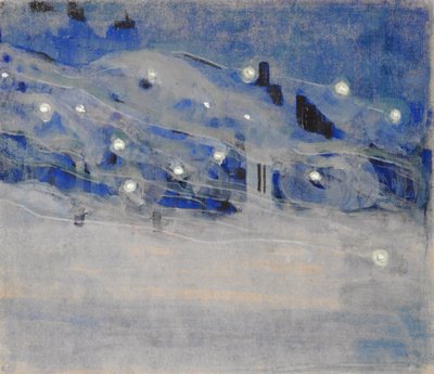 Sparks III door Mikalojus Konstantinas Čiurlionis