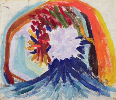 Kleur in Beweging ca.1920 door Mikhail Vasilievich Matyushin