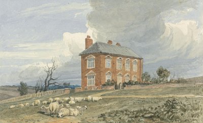 Irmingland Hall, Norfolk door Miles Edmund Cotman