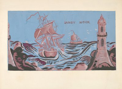 Banddoos, c.1938 (aquarel) door Mina Lowry