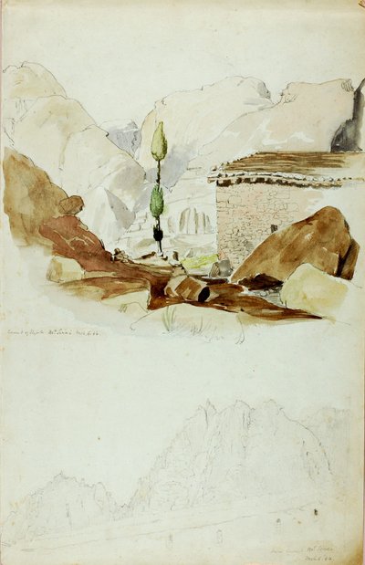Klooster van Elia, Mt. Sinaï door Miner Kilbourne Kellogg