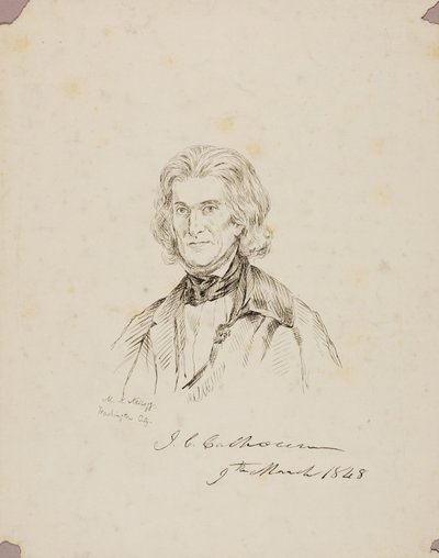 J. C. Calhoun door Miner Kilbourne Kellogg