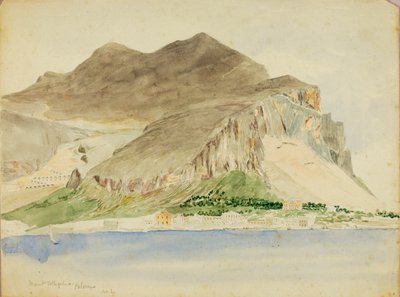Mt. Pellegrino, Palermo door Miner Kilbourne Kellogg