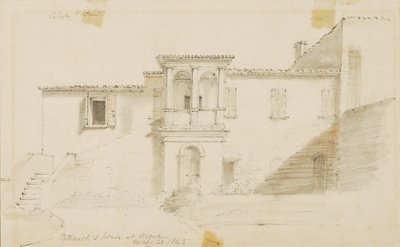 Het huis van Petrarca door Miner Kilbourne Kellogg