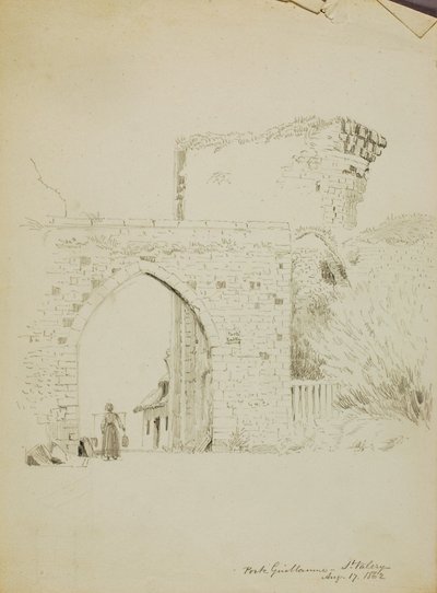 Porte Guillaume, St. Valery door Miner Kilbourne Kellogg