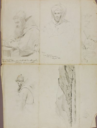 Studies - Landschap en Portret door Miner Kilbourne Kellogg