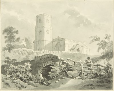 Tickenham Church door Miss Martha Bird