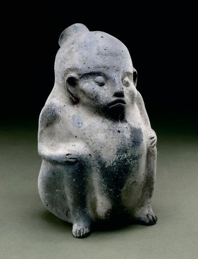 Menselijke beeldekruik, 1100-1300 door Mississippian culture
