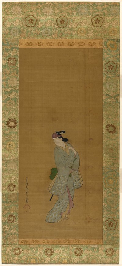 Mannelijk figuur door Miyagawa Chōshun