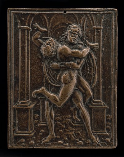 Hercules en Antaeus door Moderno