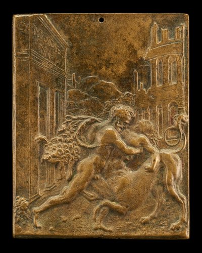 Hercules en een Centaur door Moderno