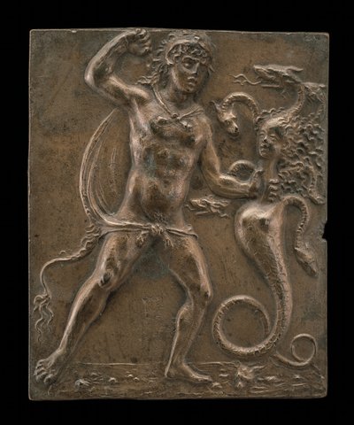 Hercules en de Lernaeaanse Hydra door Moderno