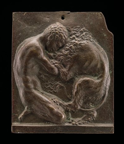 Hercules en de Nemeïsche Leeuw door Moderno