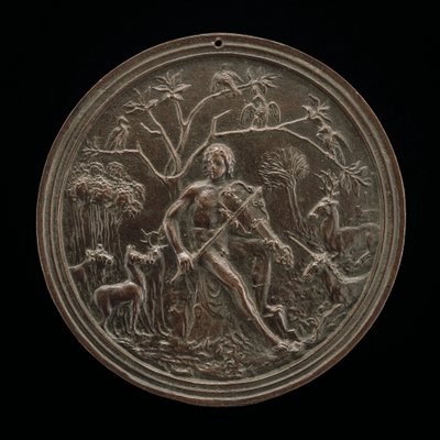 Orpheus spelend voor de dieren door Moderno