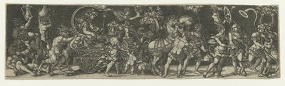 Triomf van Bacchus door Monogrammist AC