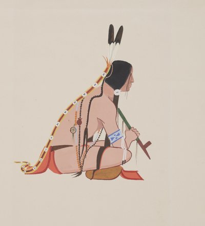 Cheyenne, c.1934 door Monroe Tsatoke