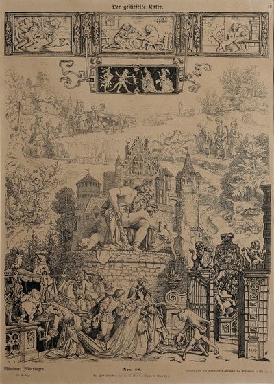 De gelaarsde kat door Moritz Ludwig von Schwind