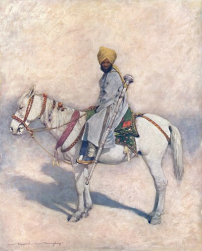 Een bereden knotsdrager, 1903 door Mortimer L Menpes