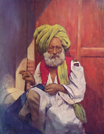 Een kleermaker, 1903 door Mortimer L Menpes