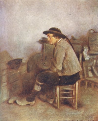 Een landarbeider door Mortimer Ludington Menpes