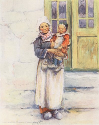 Een Kleine Moeder door Mortimer Ludington Menpes