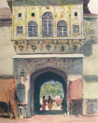Een verwoest paleis, 1905 door Mortimer Ludington Menpes