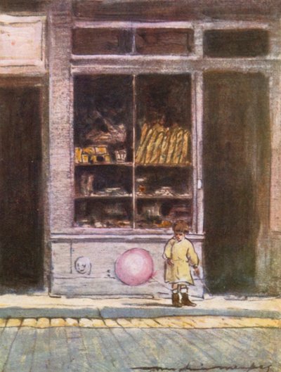 Broodwinkel bij de Centrale Markt door Mortimer Ludington Menpes