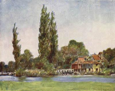 Iffley door Mortimer Ludington Menpes