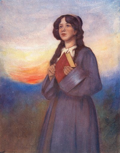 Wereldkinderen: Amerikaans, Zonsondergang door Mortimer Ludington Menpes