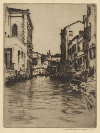 Brug van Luciano, Grand Canal door Mortimer Menpes