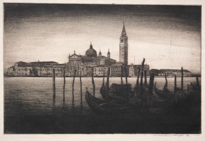 San Giorgio Maggiore door Mortimer Menpes