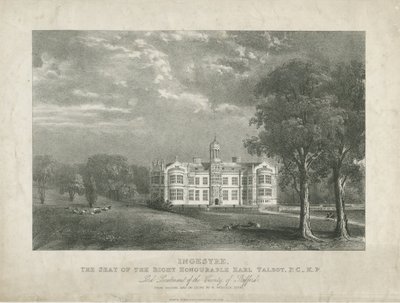 Ingestre Hall door Moses Webster