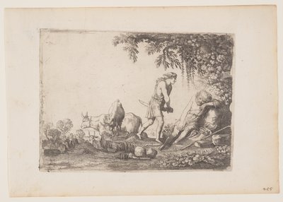 Mercurius verslaat Argus, uit Het verhaal van Mercurius en Argus door Moses van Uyttenbroeck