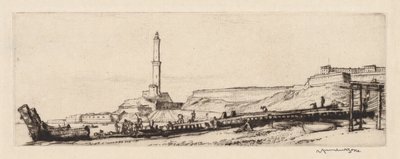 De Langterna, Genua door Muirhead Bone