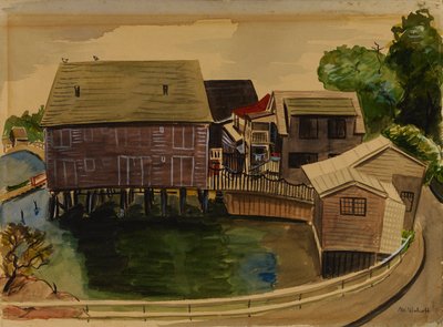 Oost-Gloucester #1 door Muriel Walcoff