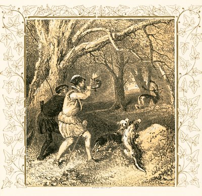 Jacht door Myles Birket Foster