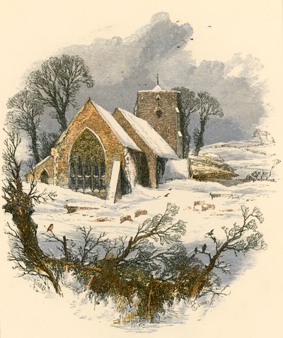 Winter Sabbatwandeling door Myles Birket Foster