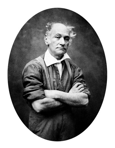 Franse Acteur Kopp, gefotografeerd door Nadar, ca. 1855-1858 door Nadar