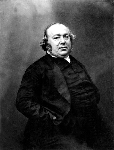 Franse criticus Jules Janin, gefotografeerd door Nadar, c.1855 door Nadar