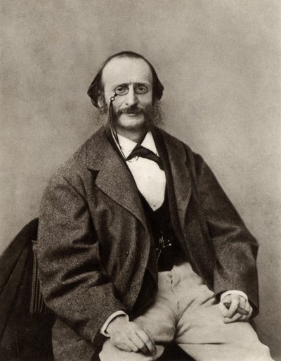 Jacques Offenbach (1819-1880) door Nadar