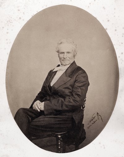 Portret van Octave Lacroix (1827-1901), Franse journalist en dichter door Nadar