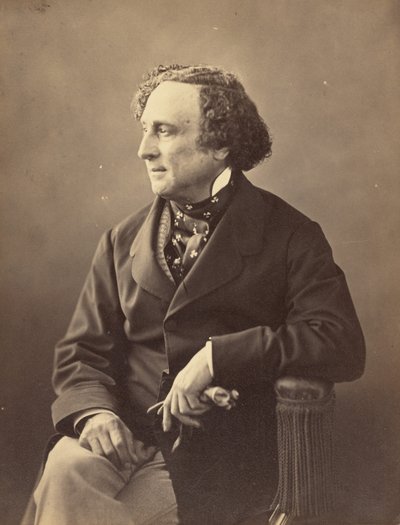 Eugène Chapus, literatuurwetenschapper door Nadar [Gaspard Félix Tournachon]