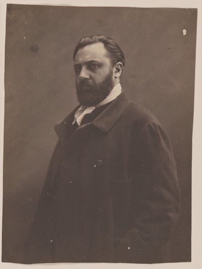 P[ierre] Petroz, zoon van Dr. Petroz, kunstcriticus door Nadar [Gaspard Félix Tournachon]