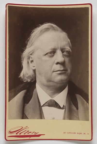 Henry Ward Beecher door Napoleon Sarony