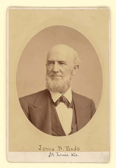 James Buchanan Eads door Napoleon Sarony