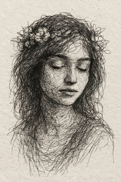 Rustig bloemenportret door Natalie Bruns