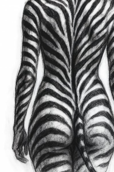 Formulier met zebrastrepen door Natalie Bruns